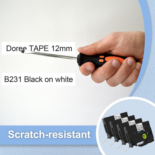 Detalle 2 de Doree TZe-231 nastri 12 mm per etichette