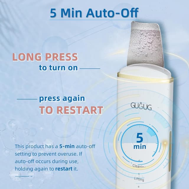 Thumbnail 5 de GUGUG Peeling Ultrasónico Facial 4 modos