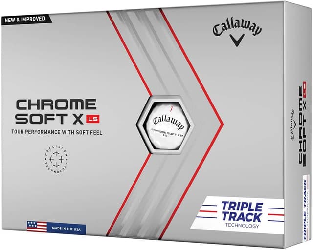 Detalle de Callaway Golf 2022 Chrome Soft X LS golf balls