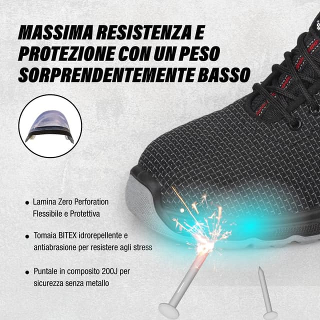 Detalle 2 de BICAP Raptor S3 scarpe antinfortunistiche