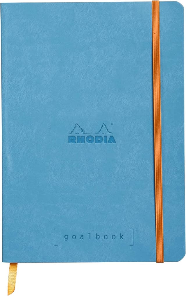 Detalle de Clairefontaine Rhodiarama goalbook A5 Turquesa
