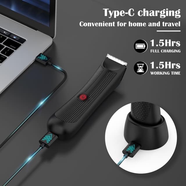 Thumbnail 5 de Vexloria Pubic & Body Hair Trimmer 1️⃣🪒