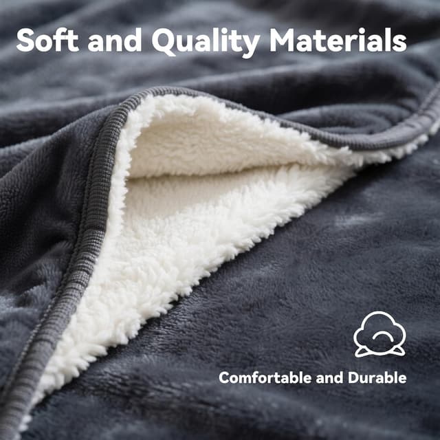 Thumbnail 4 de kinmaizi Electric Heated Blanket 120 x 160 cm — 4 heat levels