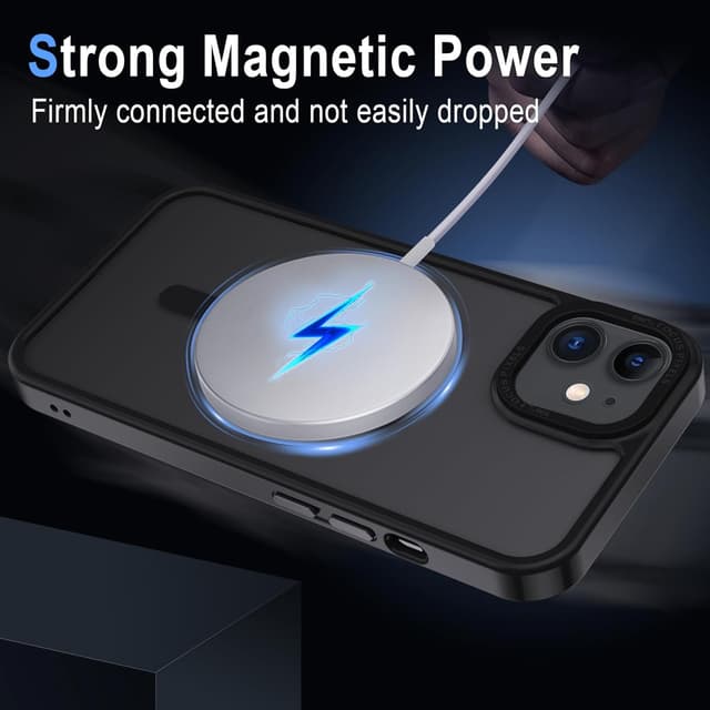 Detalle de XTCASE Coque iPhone 12/12 Pro Magnétique 1500g