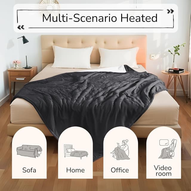 Thumbnail 5 de RALYSUN Heated Blanket 72x84