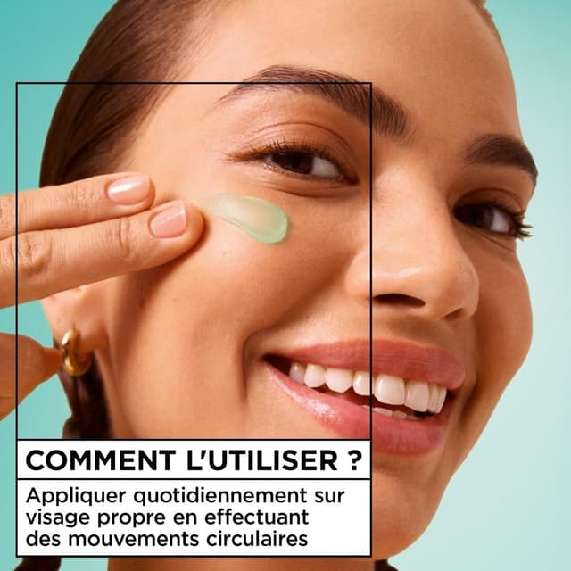 Detalle 2 de Garnier Salicylique Crème Sorbet Hydratante Fresh & Matte – crème hydratante matifiante au salicylique (85 ml)