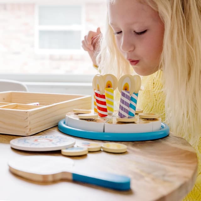 Thumbnail 6 de Melissa & Doug Birthday Cake 7 Wooden 🍰