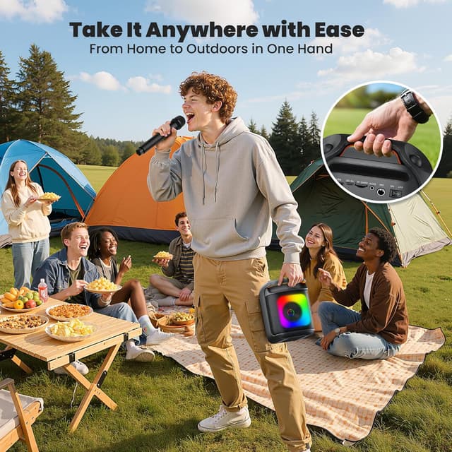 Thumbnail 3 de Karaoke Machine 2 Microphones