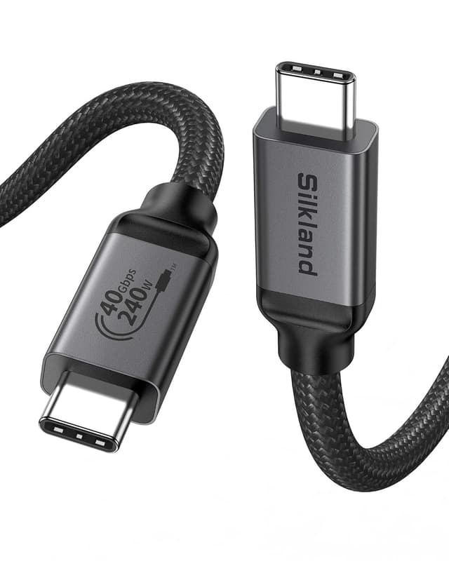 Detalle de Silkland USB 4 Cable 3.3FT 40Gbps