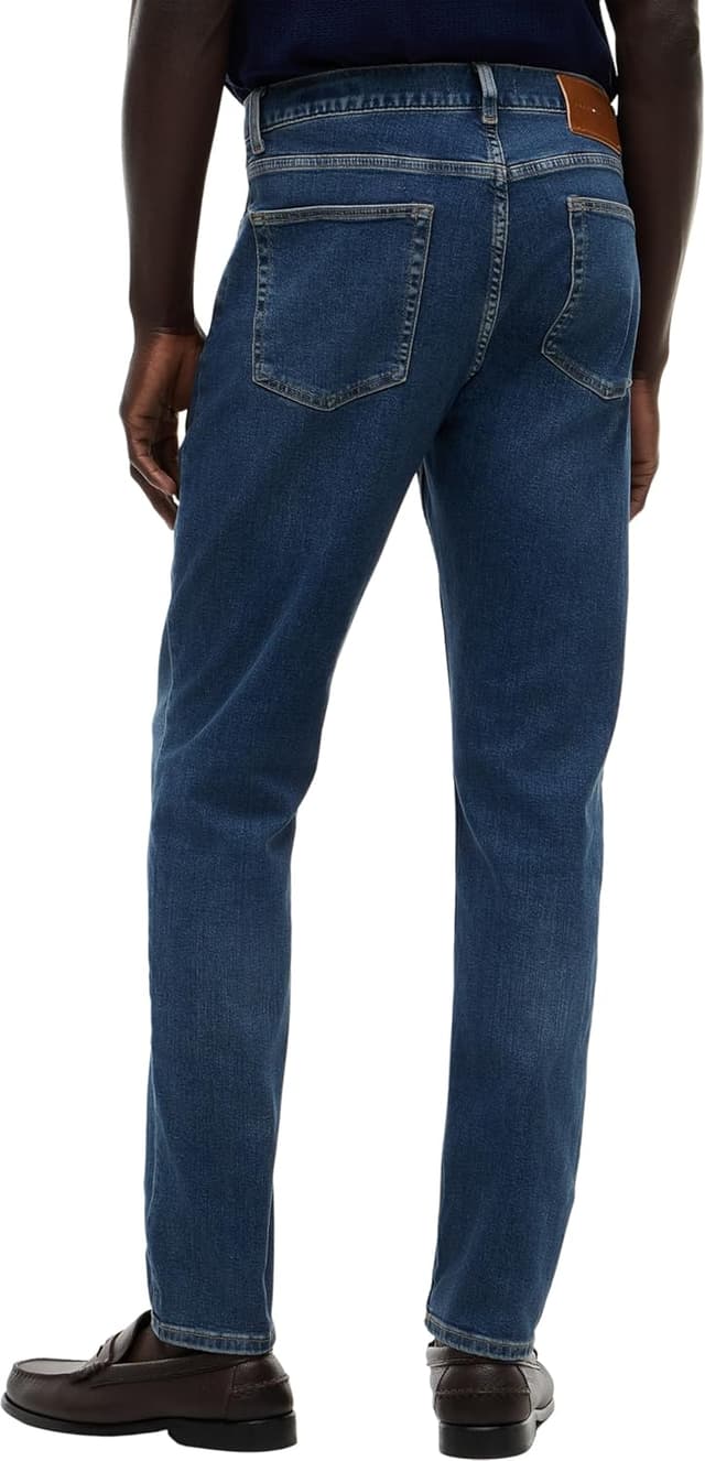 Detalle 2 de Tommy Hilfiger Men’s Bleecker Flex Mohave Indigo Slim Fit Jeans