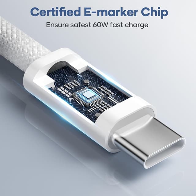 Detalle 2 de USB C Kabel 60W 1,8 m