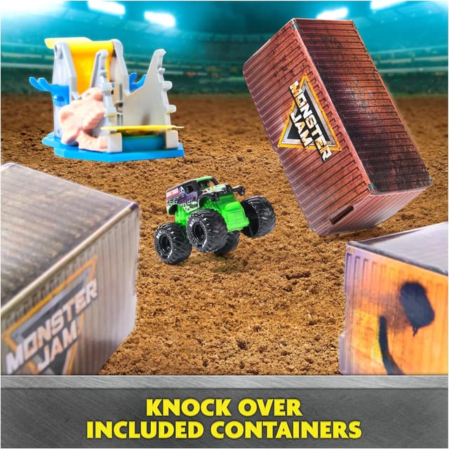 Thumbnail 3 de Monster Jam Mini Jams Earthshaker Playset