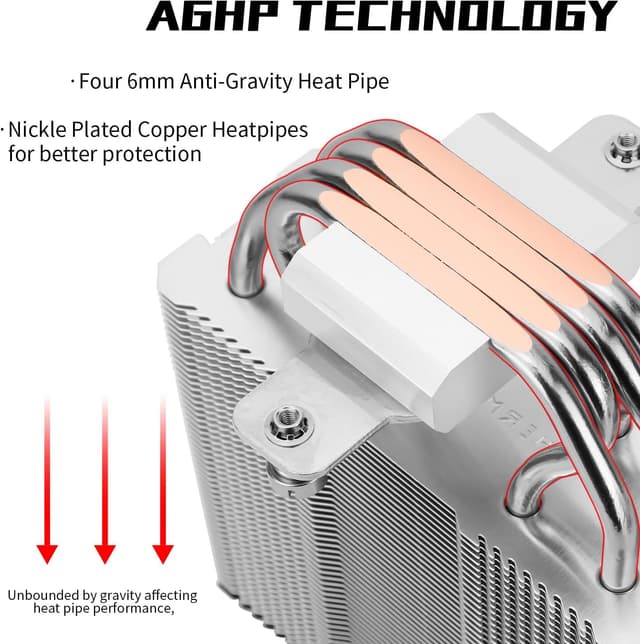 Detalle 2 de Thermalright Assassin X 120 SE CPU cooler 4 heatpipes