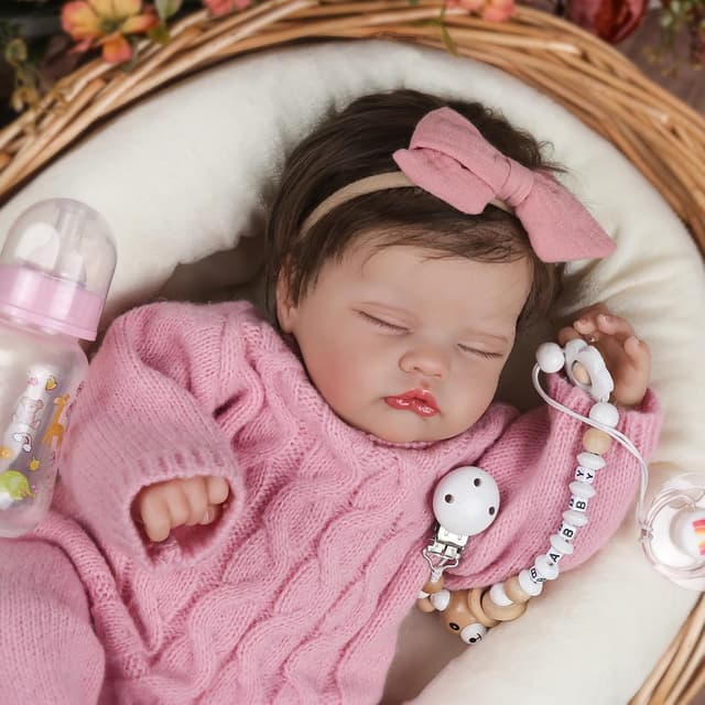 Detalle de WOOROY 18-Inch Realistic Reborn Baby Doll