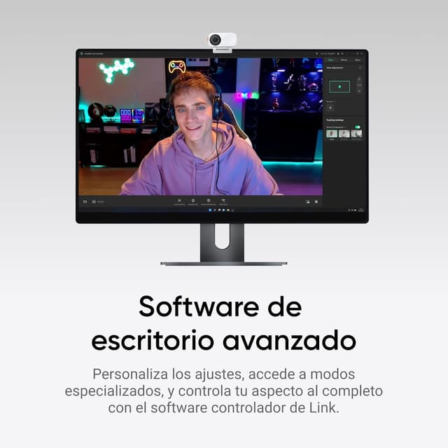 Thumbnail 7 de Insta360 Link 2C Webcam 4K 🌨️ Control por Gestos, HDR, IA