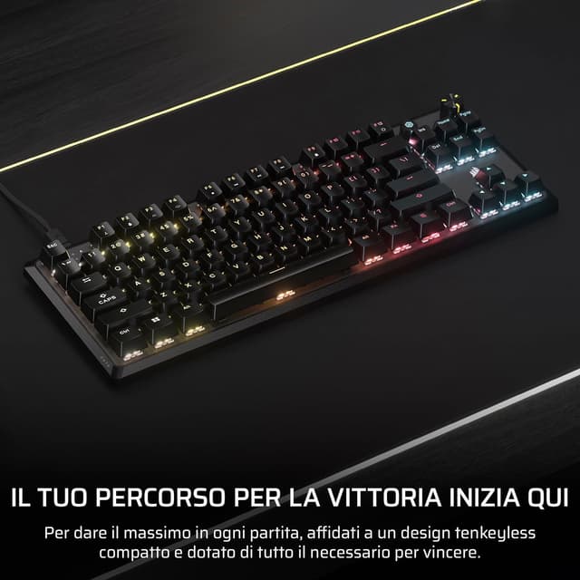 Thumbnail 1 de CORSAIR K70 CORE TKL RGB Tastiera da Gioco Meccanica