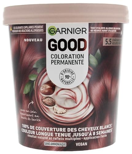 Imagen de Garnier 5.5 Châtain clair acajou griotte — Coloration permanente sans ammoniaque 🎀 en OfertitasTOP