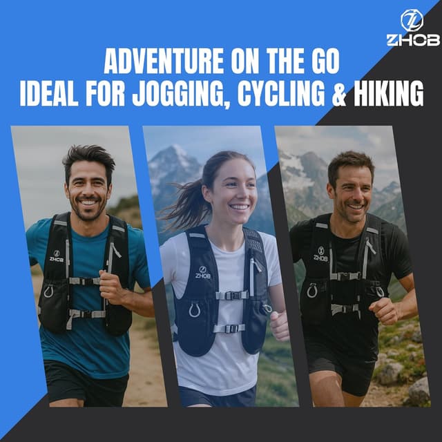 Thumbnail 1 de ZHOB running hydration vest 5L for runs