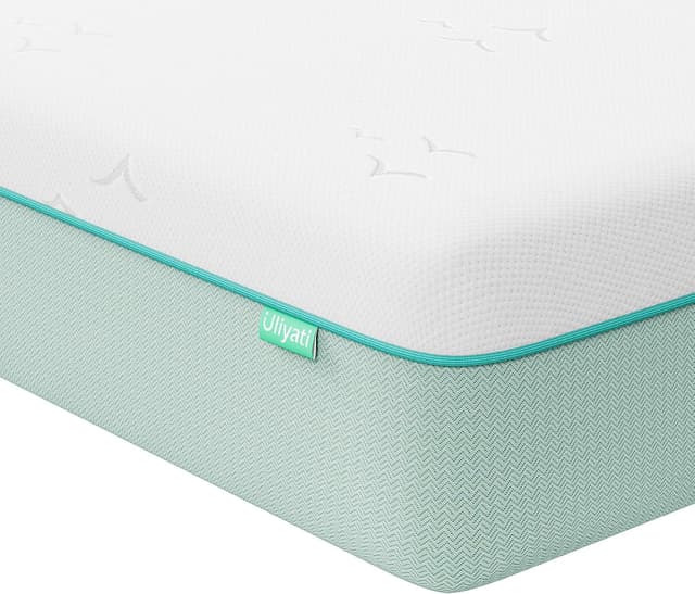 Detalle de Uliyati Single 90x190x16CM Gel & Bamboo Charcoal Memory Foam Mattress (Medium)