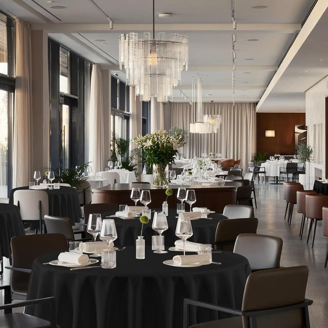 Detalle 2 de sancua 90 Inch Round Tablecloth 8-Pack