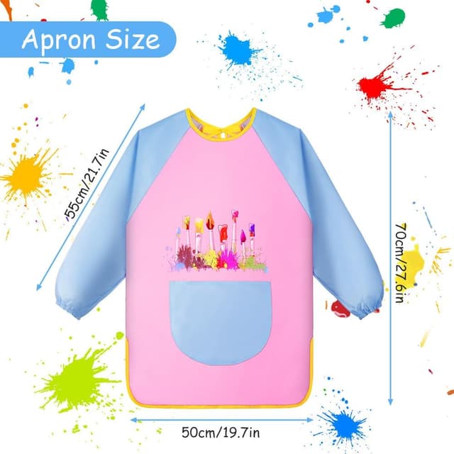 Thumbnail 1 de OSDUE Grembiule Pittura bambini 70x50 cm 🎨