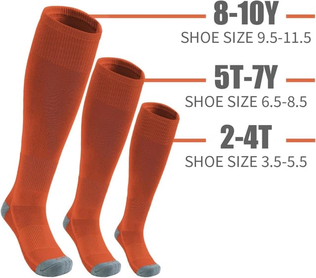 Detalle 2 de QBK Youth Baseball Socks & Belt Combo Set for Kids (Ages 2–16) — Unisex