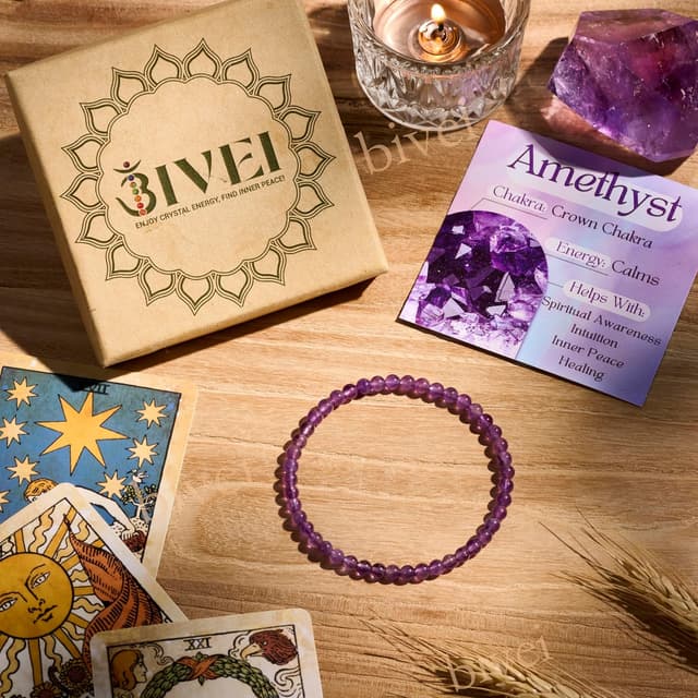 Detalle de Bivei Kristall Armband 4 mm Perlen