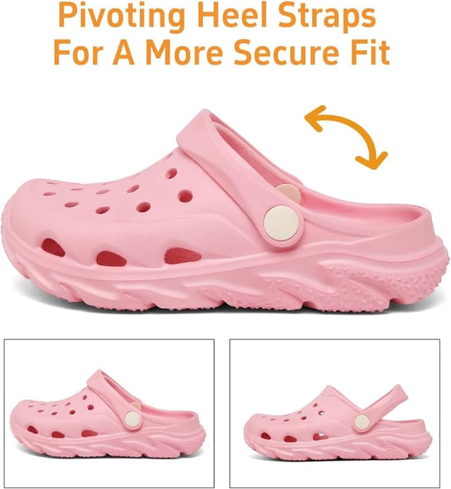 Detalle de Cubufly Kids Clog Garden Shoes, Slip-On Slides & Beach Water Shoes