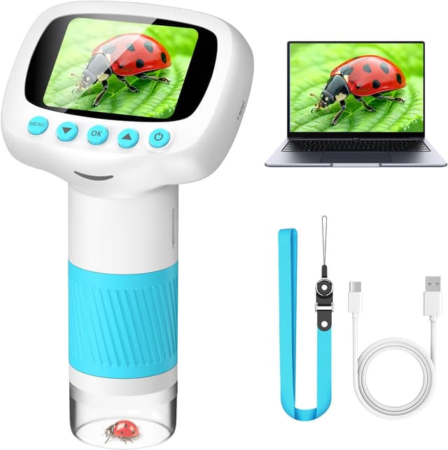 Detalle de Leipan Tragbares Kinder Mikroskop 1000x