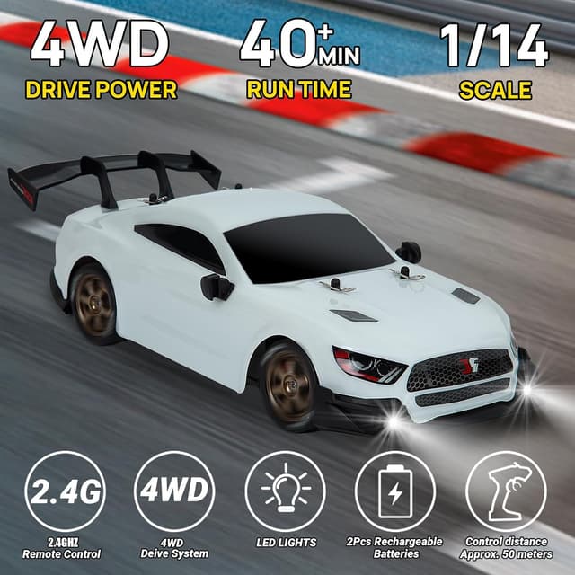 Detalle 2 de BORSTOYPRO drift RC 1:14 con sterzo proporzionale