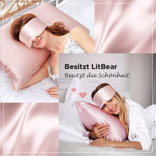 Thumbnail 4 de LitBear Seiden Schlafmaske 22 Momme 😴
