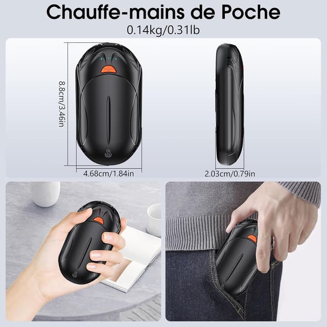 Thumbnail 4 de OUTJUT Chauffe-mains 6000mAh