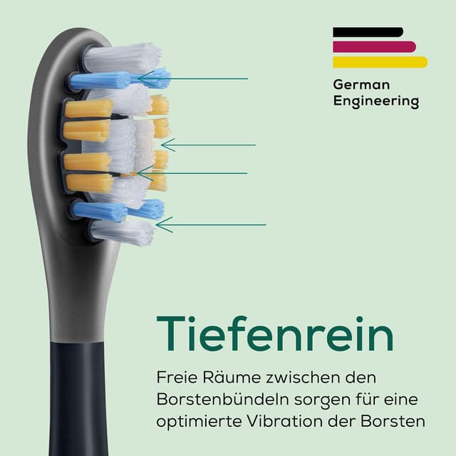 Detalle de Beurer SC Plaque Eraser Bürstenköpfe (4 Ersatzbürsten) für elektrische Zahnbürste