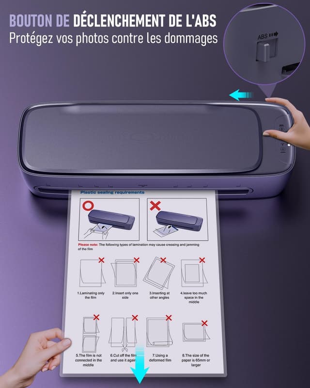 Thumbnail 4 de Ablemark Plastifieuse A3 laminage rapide