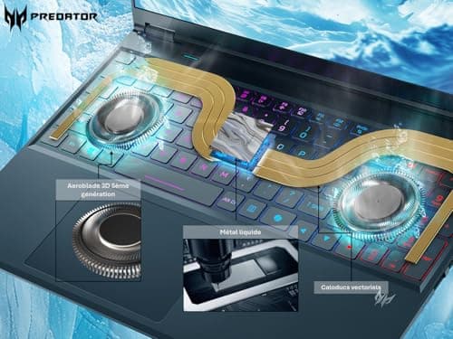 Detalle 2 de Acer Predator Helios Neo 16 AI PHN16-73-97E2 PC portable gamer 16" 1 To