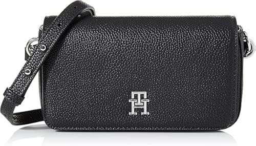 Imagen de Tommy Hilfiger Emblem Flap Crossover pequeño bolso bandolera en OfertitasTOP
