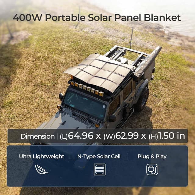 Thumbnail 3 de RENOGY REGO 400W Foldable Solar Blanket