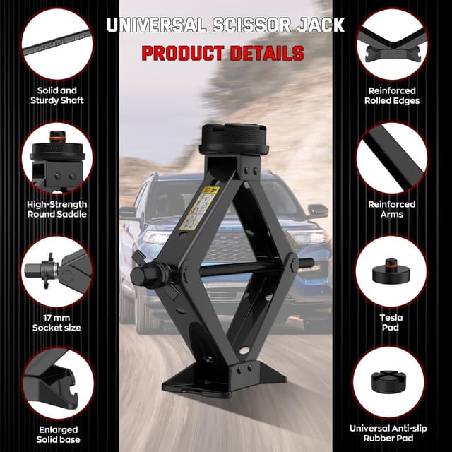 Detalle 1 de IMAYCC Gato para Coche 2.5T 2500kg