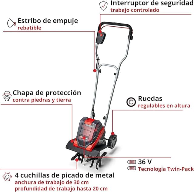 Thumbnail 2 de Einhell GE-CR 30 Li Power X-Change 🌳 Sierra de Mano Inalámbrica