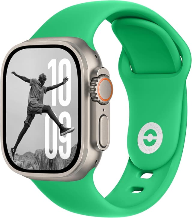 Thumbnail 6 de DONEGANI Sport Silicone Apple Watch Strap (Ultra 2 49mm & Series 10/9/8/7/6/5/4/3/2/1 sizes)