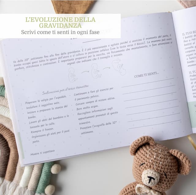Thumbnail 5 de PROENMU Diario della Gravidanza 126 pagine 📘