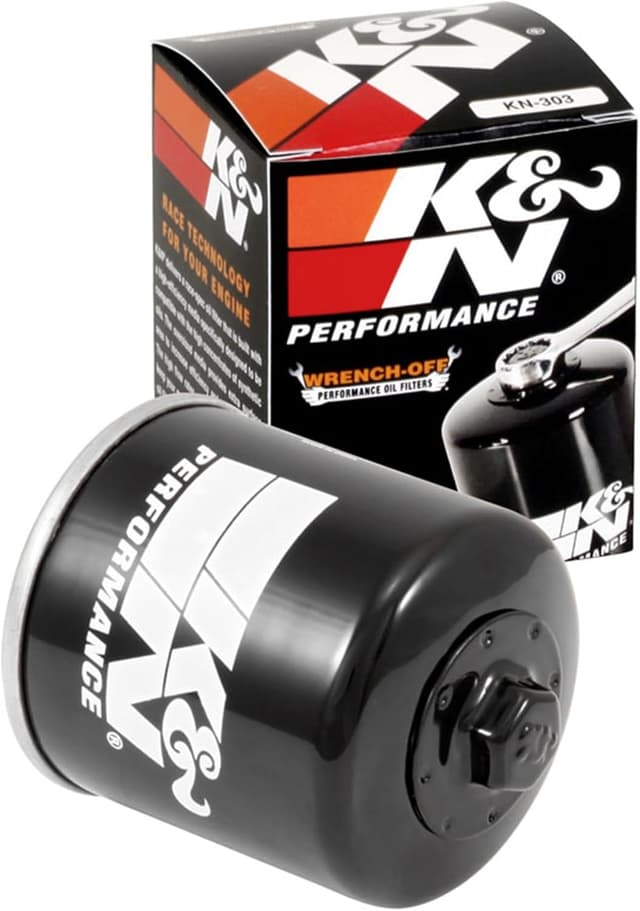 Detalle de K&N KN-303 Filtro de aceite Powersport Canister