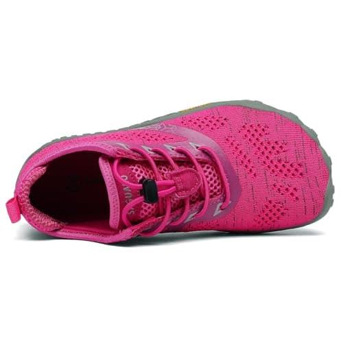 Thumbnail 6 de SAGUARO Barefoot zapatillas minimalistas de trail para niños y niñas (rosa, 28 EU)