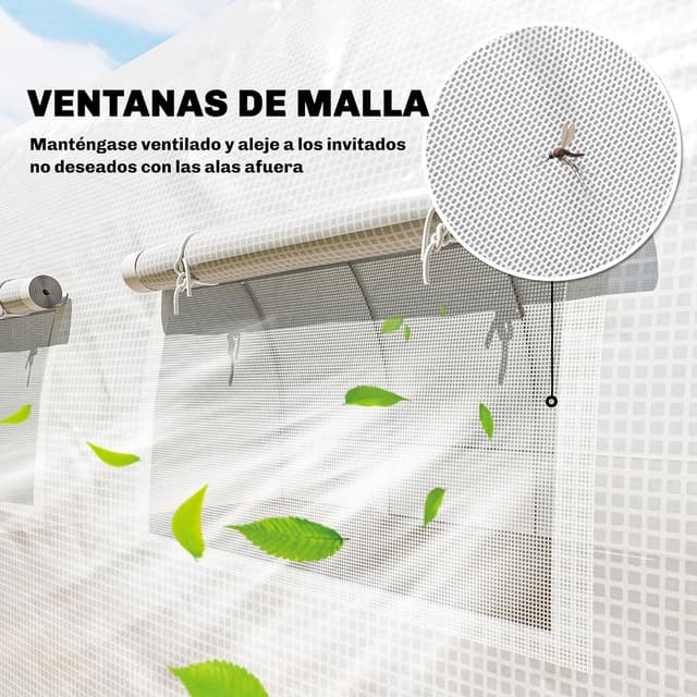 Thumbnail 5 de Outsunny Invernadero exterior 6x3x2 m