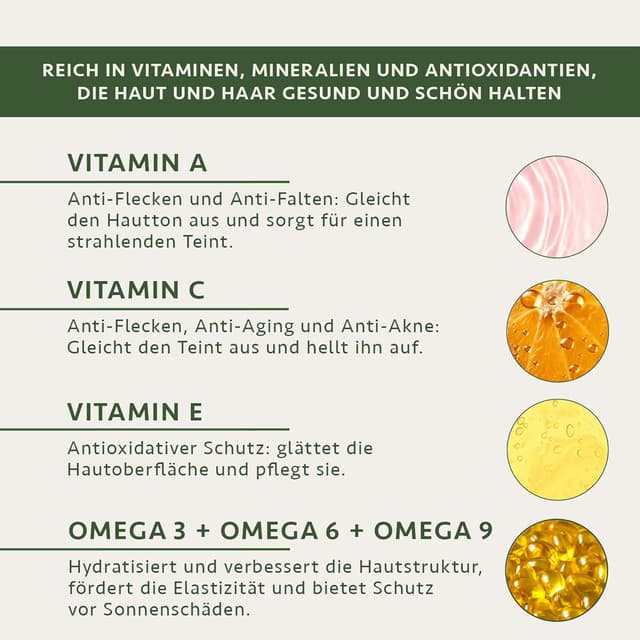 Thumbnail 6 de Satin Naturel BIO Hagebuttenöl (Rosa Canina), 100 ml – kaltgepresstes Gesichts-, Körper-, Massage- und Haaröl