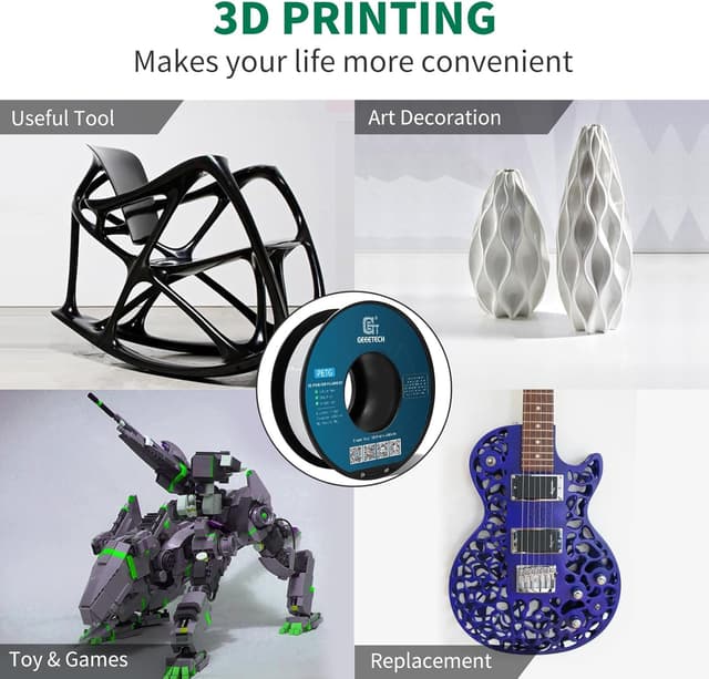 Thumbnail 6 de Geeetech PETG Filament 1,75 Weiß