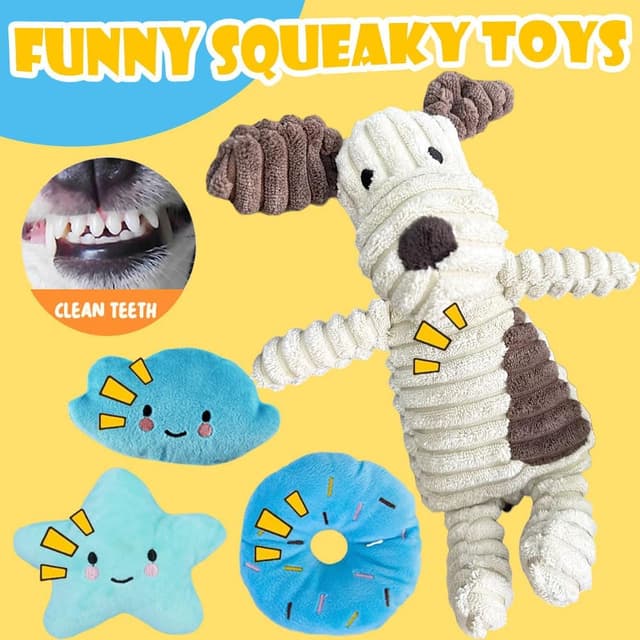 Thumbnail 2 de Speedy Panther Welpen Spielzeug Set 10 St. Plüsch & Quietsch 🐾