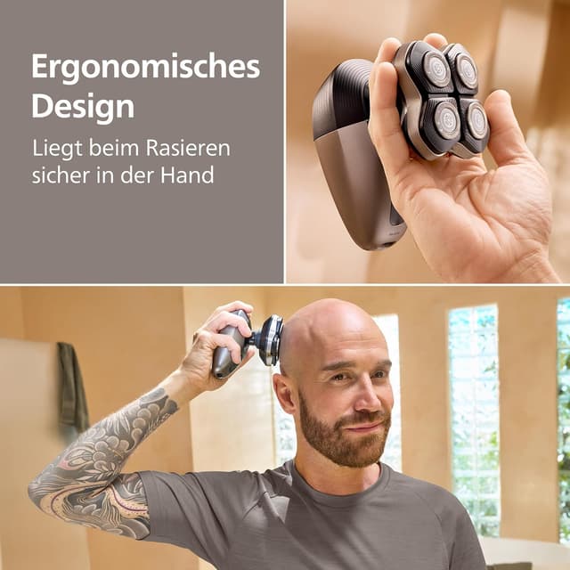 Thumbnail 4 de Philips HS9980/15 Glatzenrasierer 360° 🪒