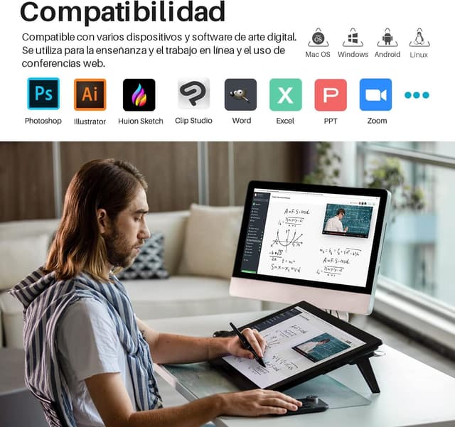 Thumbnail 5 de HUION Kamvas Pro 24 4K: Tableta Gráfica Profesional 🎨