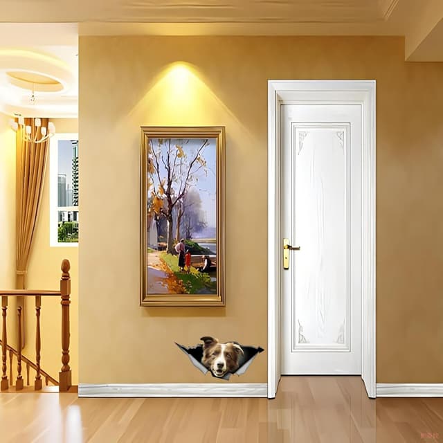 Thumbnail 2 de Border Collie 22 cm Autoaufkleber